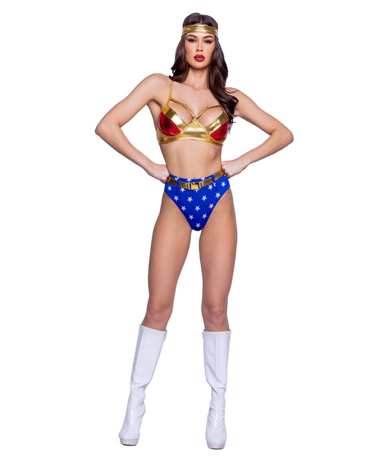 Roma Costume 6363 4pc Woman Power - Roma Costume