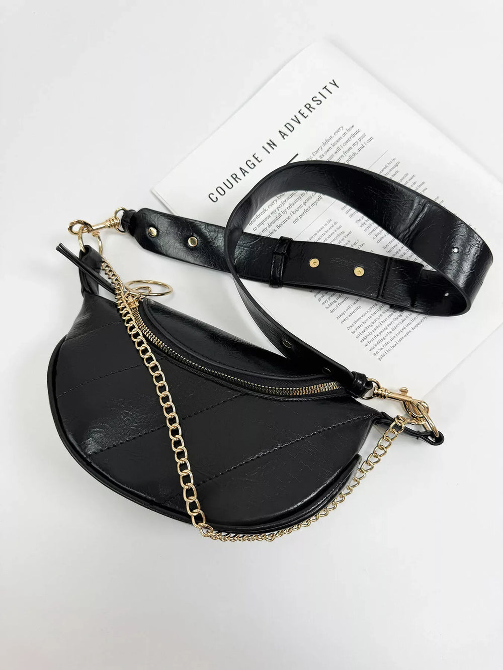 Adjustable Strap Crossbody Bag - Trendsi - Flyclothing LLC