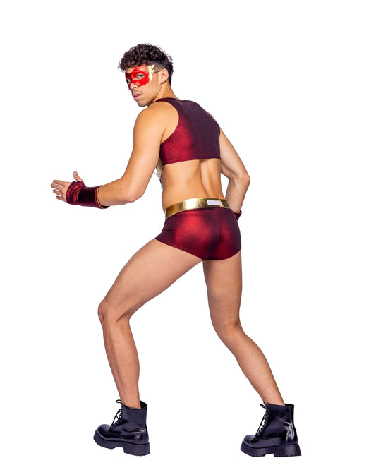 Roma Costume 6366 4pc Thunderbolt Hero - Roma Costume