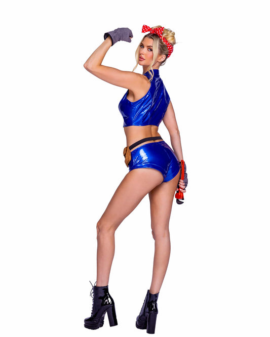 Roma Costume 6369 5pc We Can Do It Babe - Roma Costume
