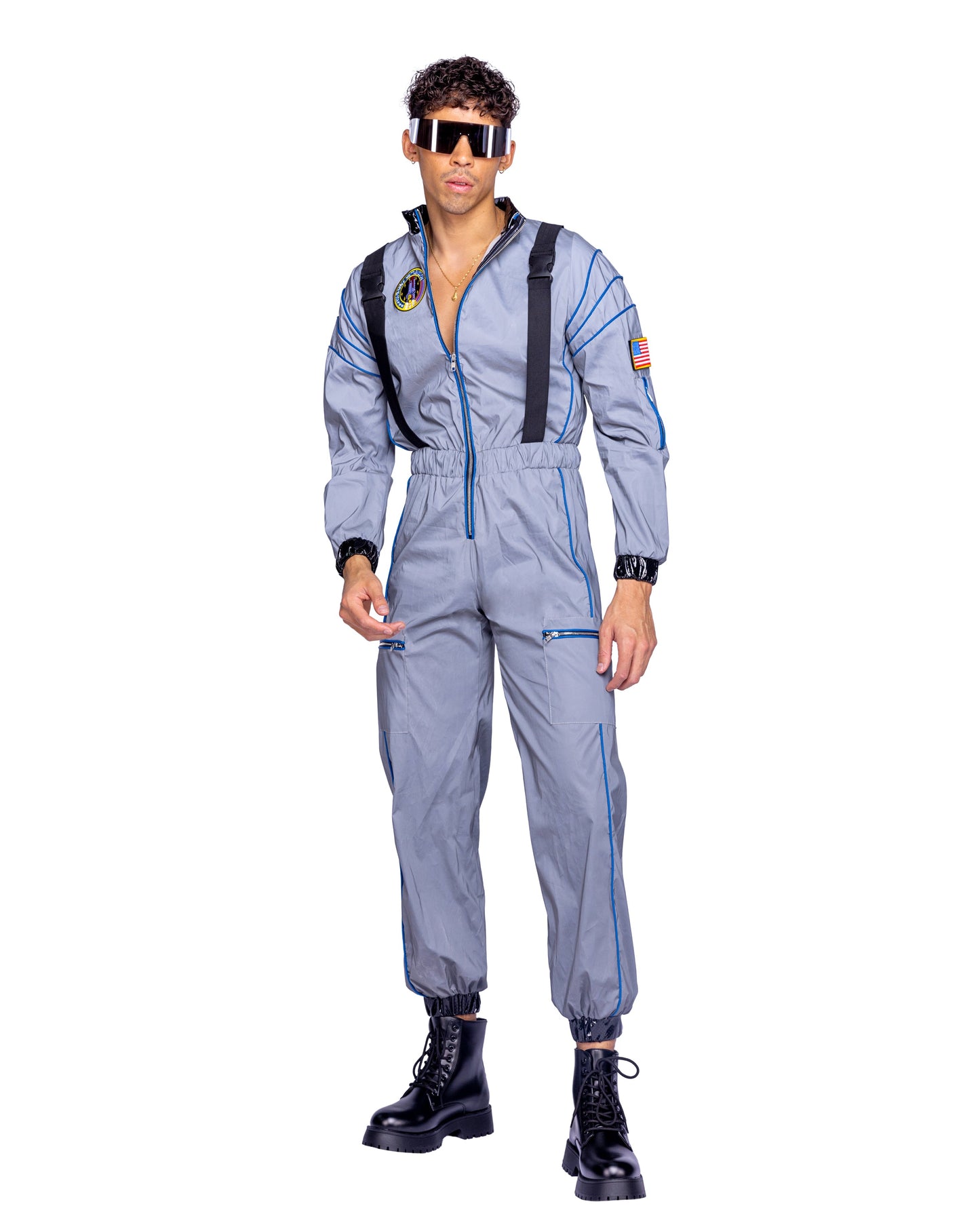Roma Costume 1pc Astronaut Hunk Costume 6372 - Roma Costume - Flyclothing LLC