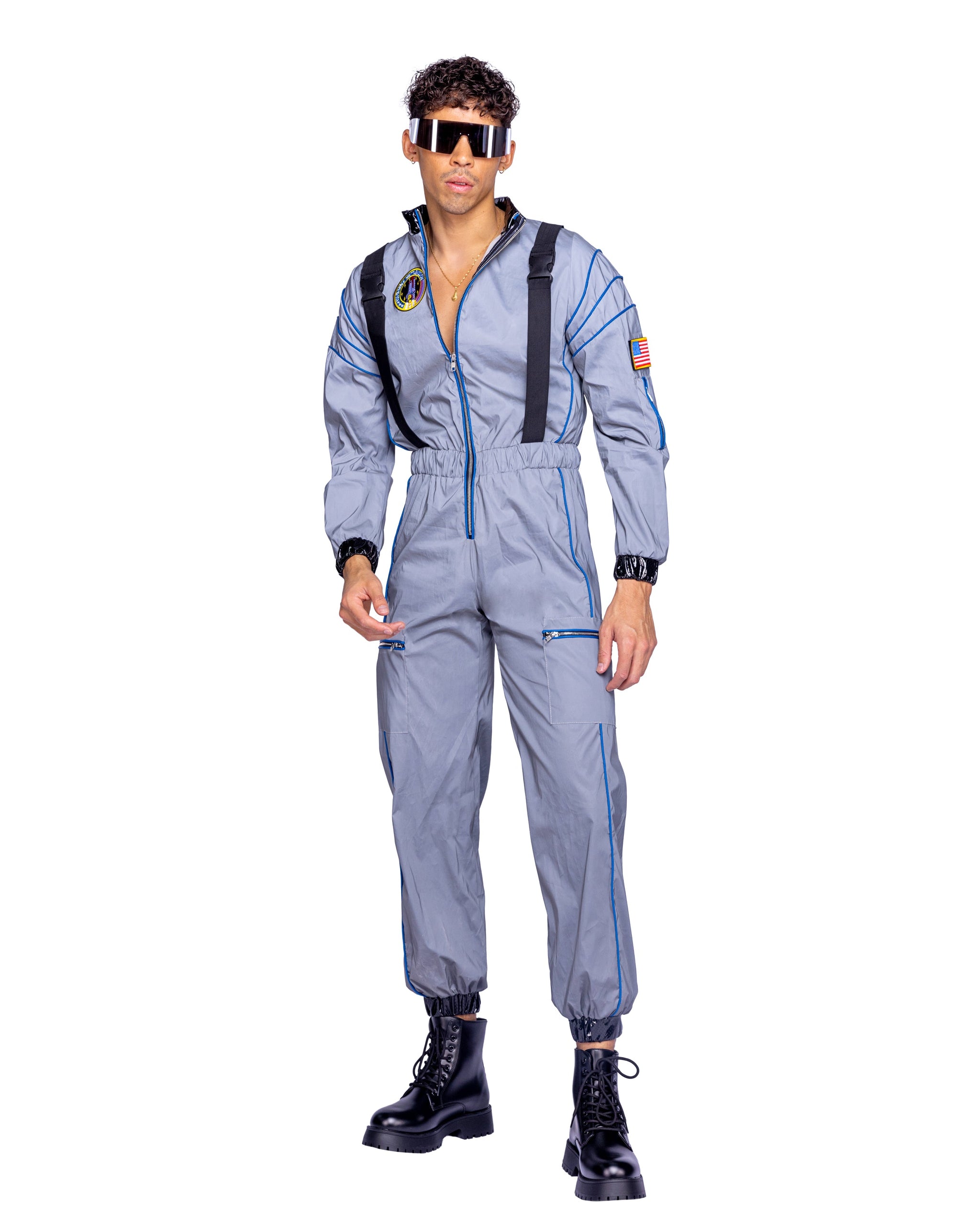 Roma Costume 1pc Astronaut Hunk Costume 6372 - Roma Costume - Flyclothing LLC