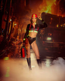 Roma Costume 3pc Fierce Fire Woman - Roma Costume - Flyclothing LLC