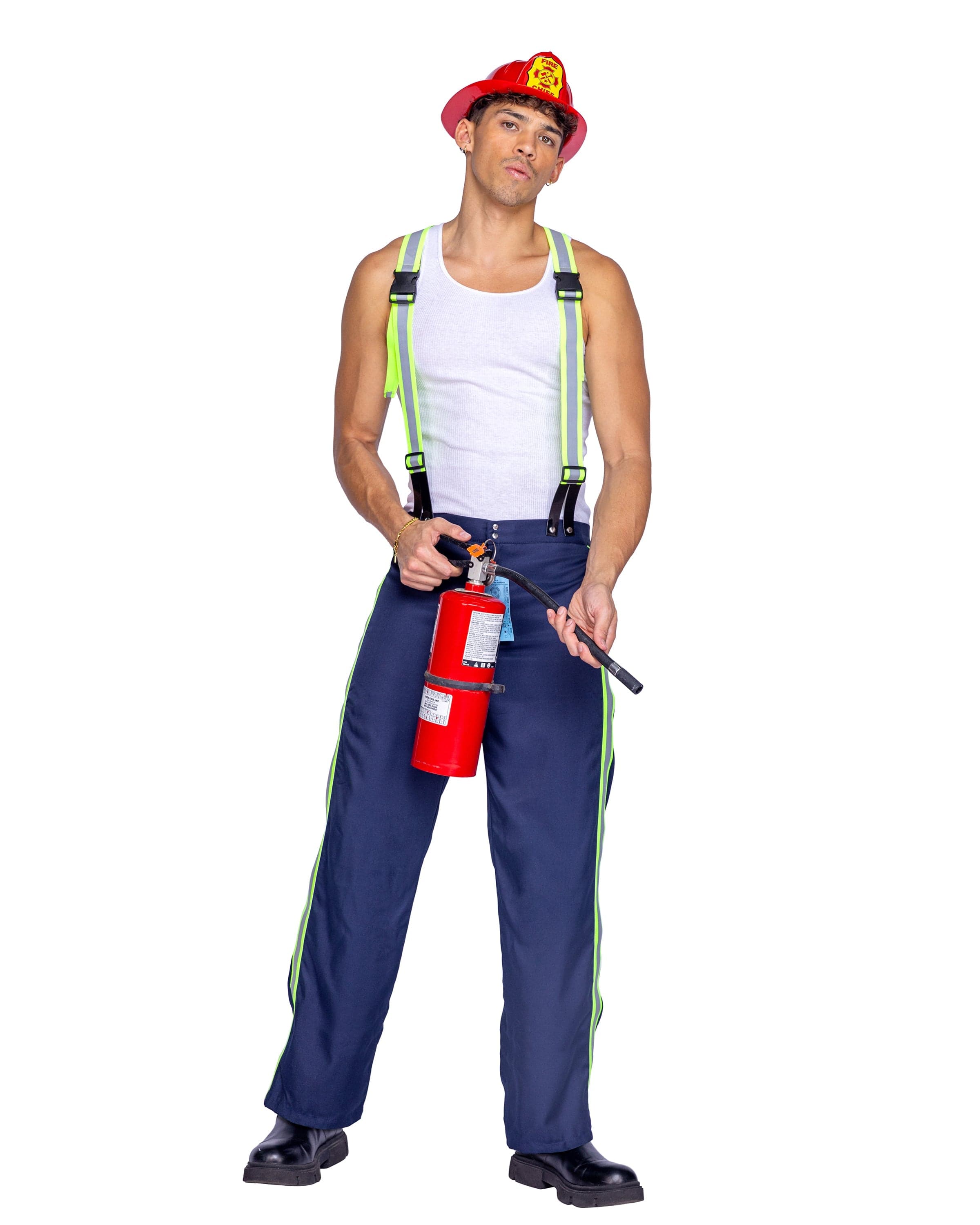 Roma Costume 6374 2pc Fireman Hunk - Roma Costume