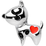 16G 1/4 Red Heart Dog Lover Tragus Cartilage Earring - BodyCandy - Flyclothing LLC