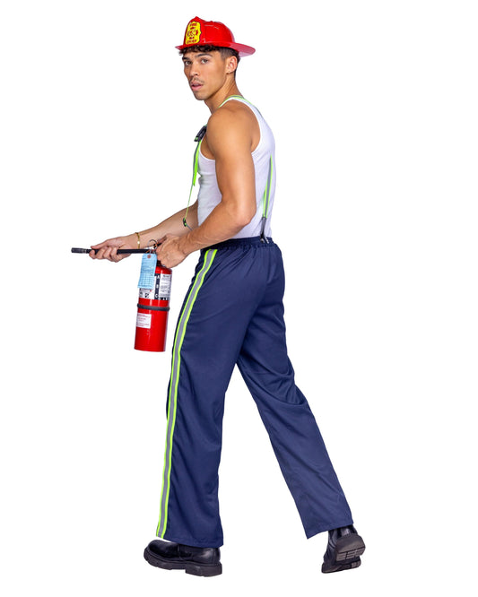 Roma Costume 6374 2pc Fireman Hunk - Roma Costume