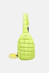 Quilted Nylon Crossbody Bag - Trendsi - Flyclothing LLC