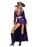Roma Costume 4pc Queen Pimp - Roma Costume - Flyclothing LLC