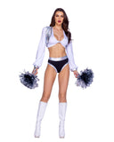 Roma Costume 4pc Las Vegas Cheerleader - Roma Costume - Flyclothing LLC