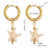 Lustrous Heart-Shaped Stainless Steel Earrings For Women - My Store - Flyclothing LLC