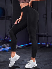 High Waist Active Leggings - Trendsi