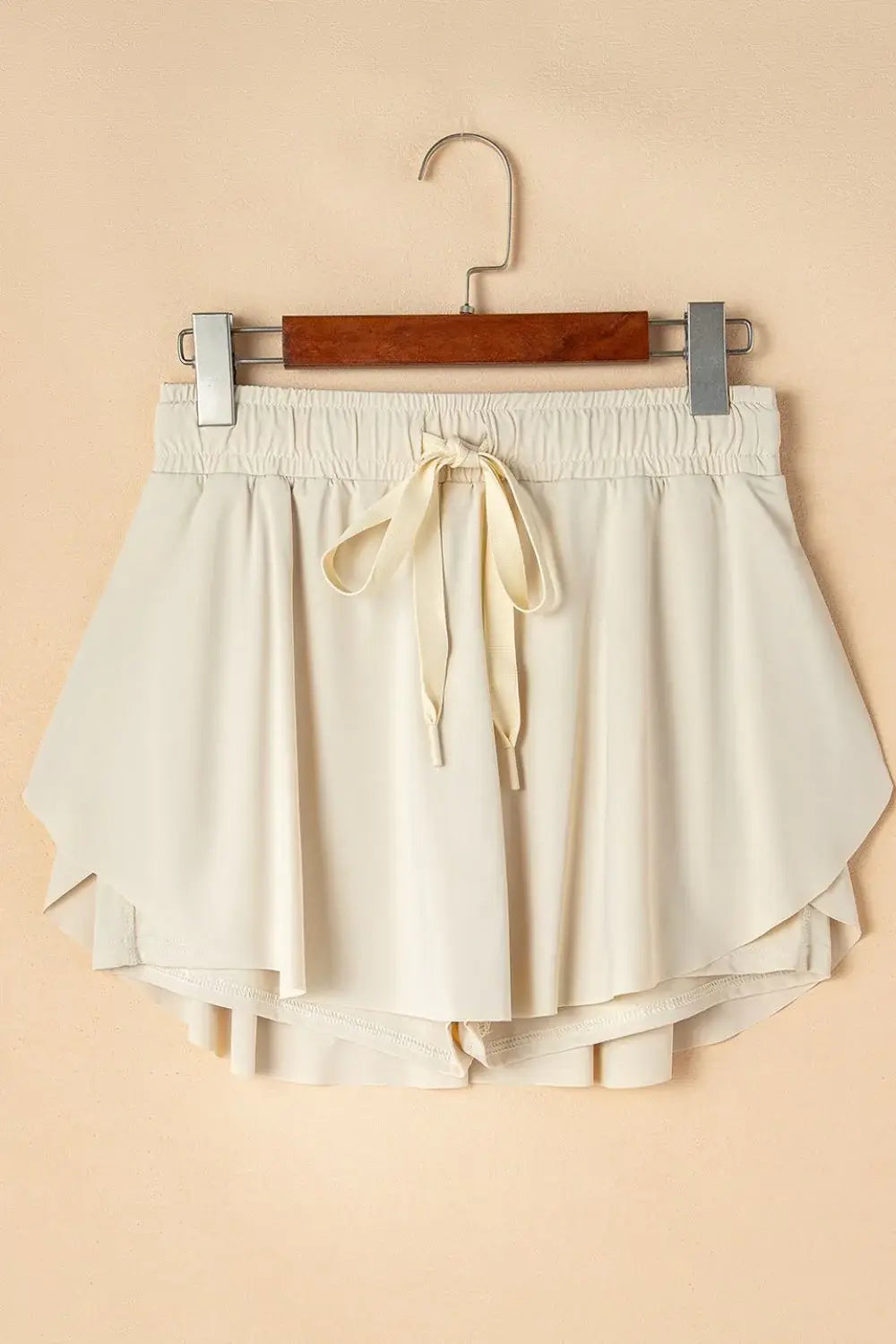 Drawstring High Waist Lined Active Skorts - Trendsi - Flyclothing LLC
