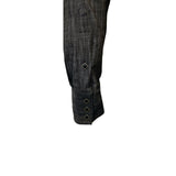 Rockmount Ranch Wear Men's Black Stonewashed Diamond Snap Denim Sawtooth Pocket Western Shirt - Rockmount Clothing - Flyclothing LLC