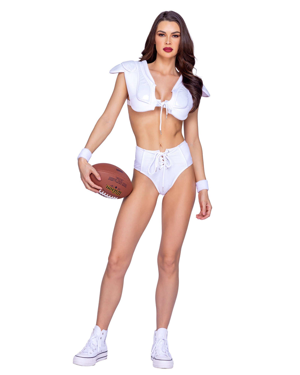 Roma Costume 3pc Varsity Babe Football Player - Roma Costume - Flyclothing LLC