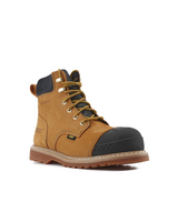 Kiwi Premium Wheat Nubuck 6" Composite Toe Waterproof Cap-Toe Work Boots [69000] - Kiwi - Flyclothing LLC