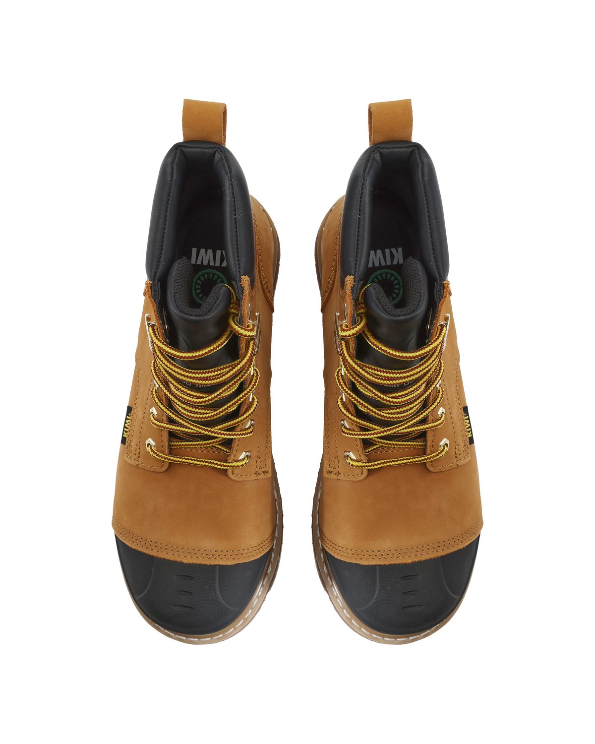 Kiwi Premium Wheat Nubuck 6" Composite Toe Waterproof Cap-Toe Work Boots [69000] - Kiwi - Flyclothing LLC