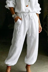 Full Size Off-Shoulder Top and Pants Set Plus Size - Trendsi - Flyclothing LLC