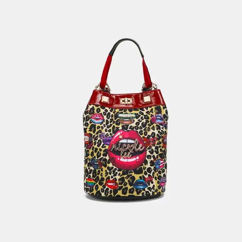Nicole Lee USA Nylon Multifunctional Bucket Backpack - Trendsi - Flyclothing LLC