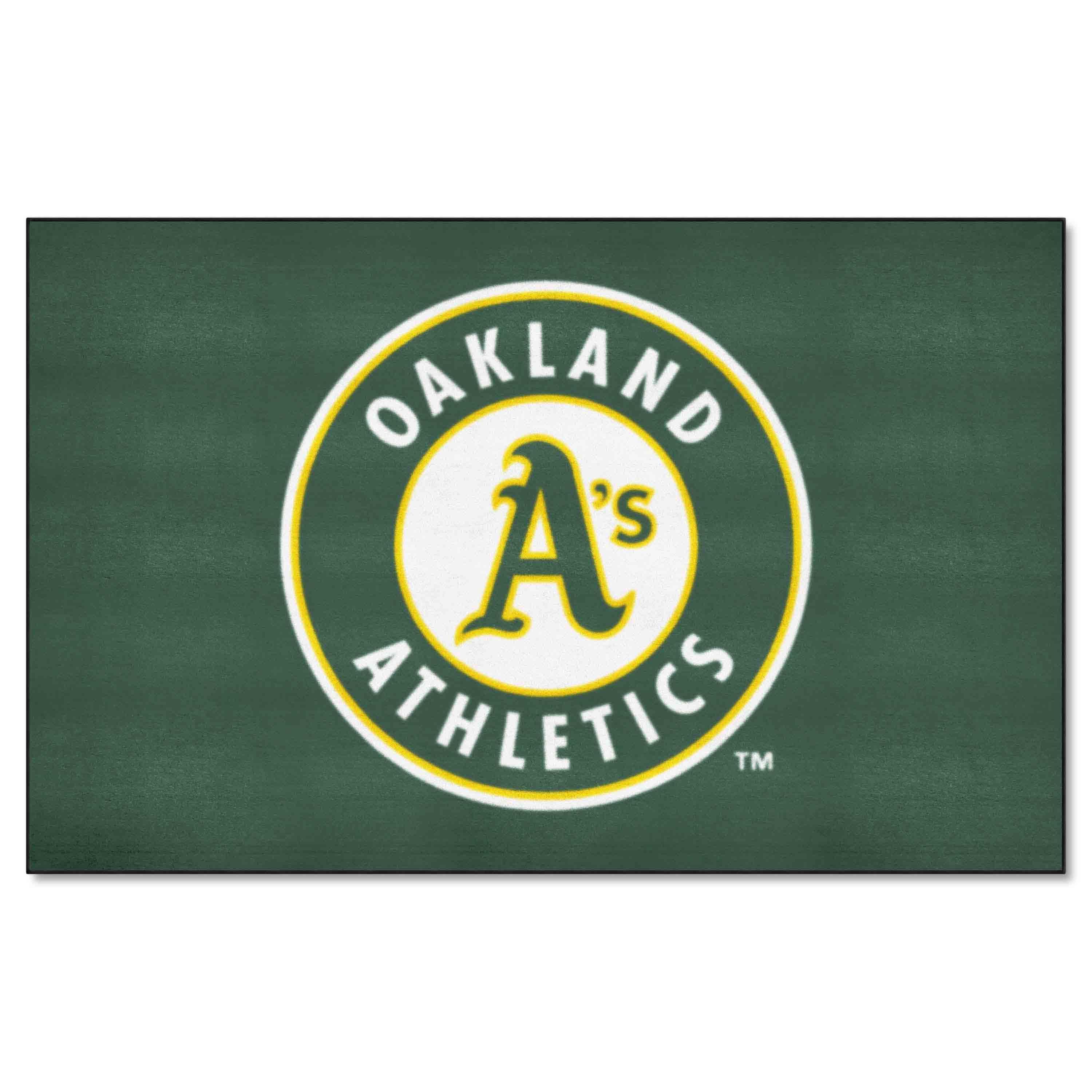 Oakland Athletics Ulti-Mat Rug - 5ft. x 8ft. - Oakland Athletics