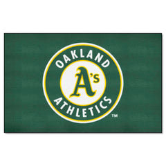 Oakland Athletics Ulti-Mat Rug - 5ft. x 8ft. - Oakland Athletics