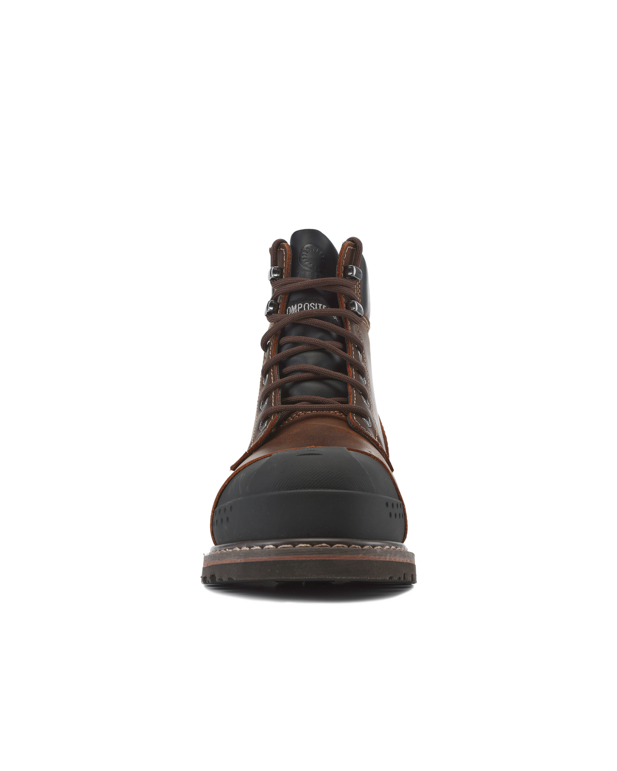 Kiwi Premium Brown Crazy Horse 6" Steel Toe Waterproof Cap-Toe Work Boots [64100] - Kiwi - Flyclothing LLC