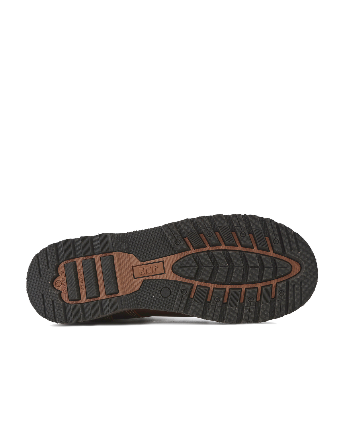 Kiwi Premium Brown Crazy Horse 6" Steel Toe Waterproof Cap-Toe Work Boots [64100] - Kiwi - Flyclothing LLC
