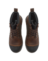 Kiwi Premium Brown Crazy Horse 6" Composite Toe Waterproof Cap-Toe Work Boots [69100]