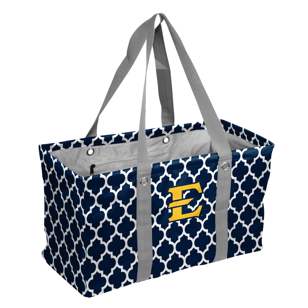 East TN State U Quatrefoil Picnic Caddy - Logo Brands - Flyclothing LLC