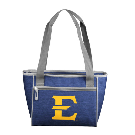 ETSU Crosshatch 16 Can Cooler Tote - Logo Brands - Flyclothing LLC
