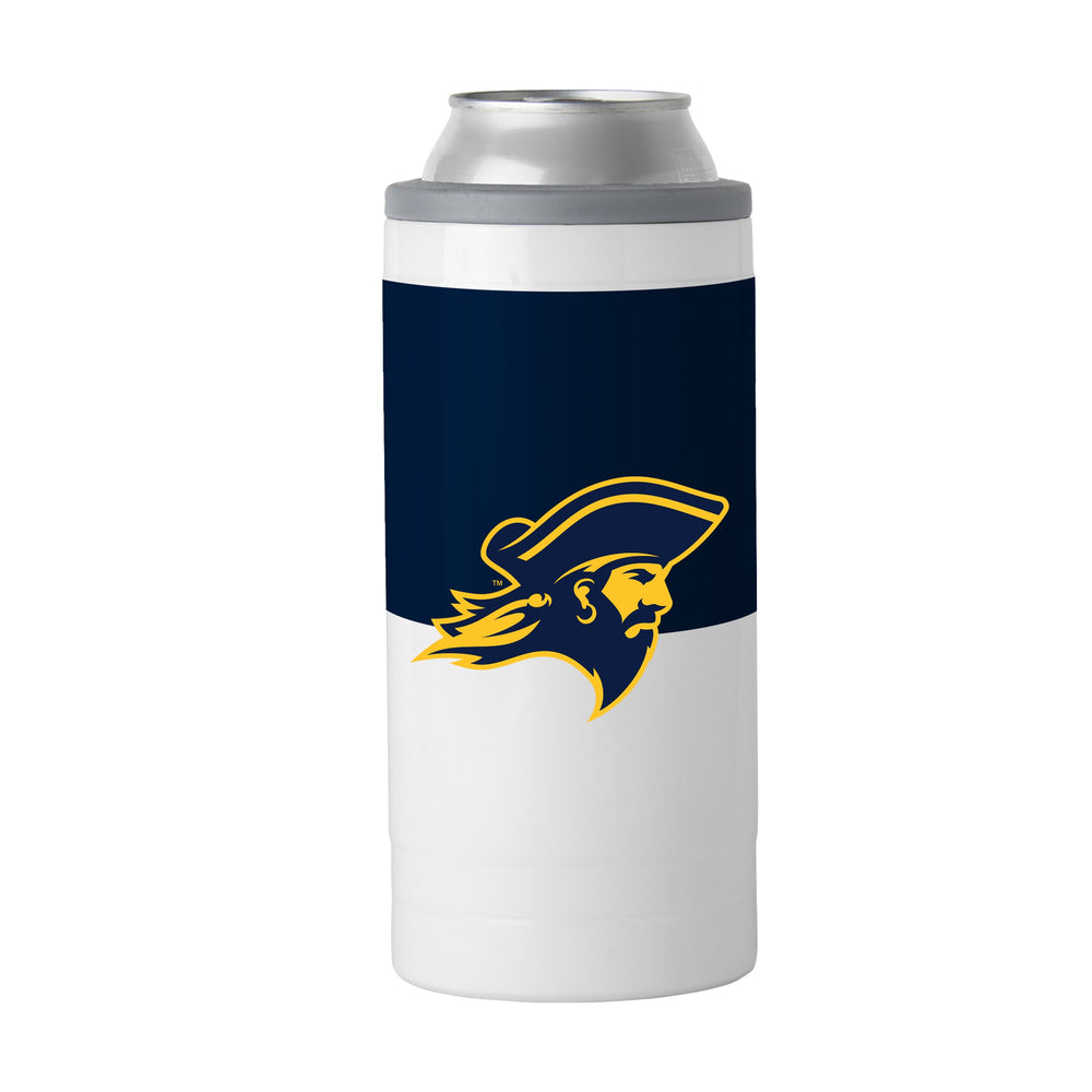 East TN State U 12oz Colorblock Slim Can Coolie