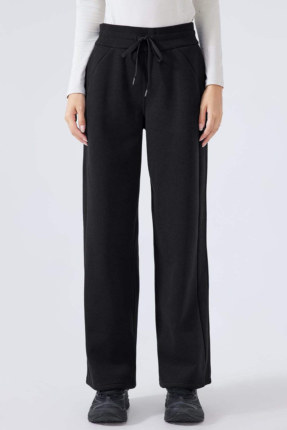 Millennia Drawstring Wide Leg Pants - Trendsi - Flyclothing LLC