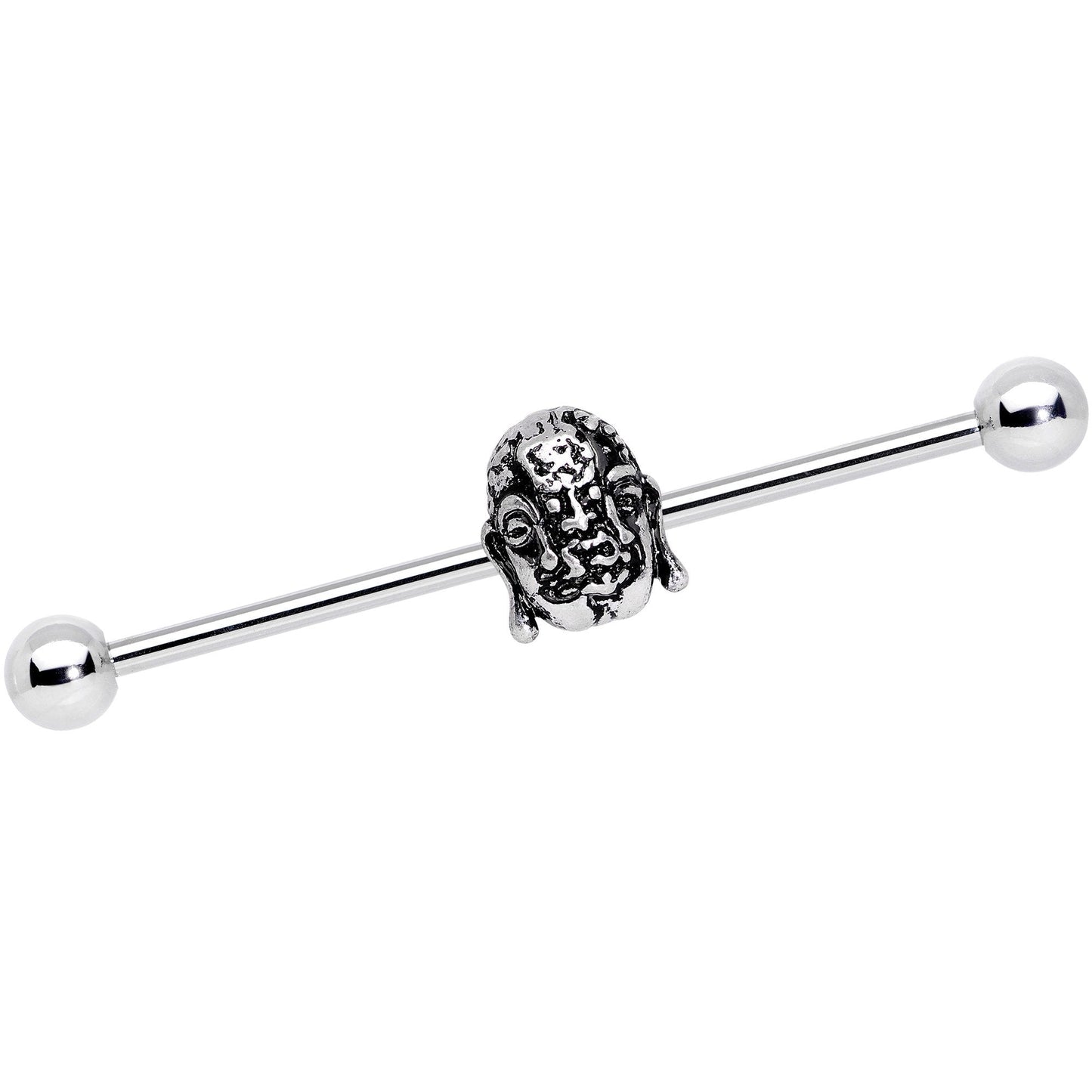 Evil Twins Buddha Industrial Barbell 38mm - BodyCandy - Flyclothing LLC