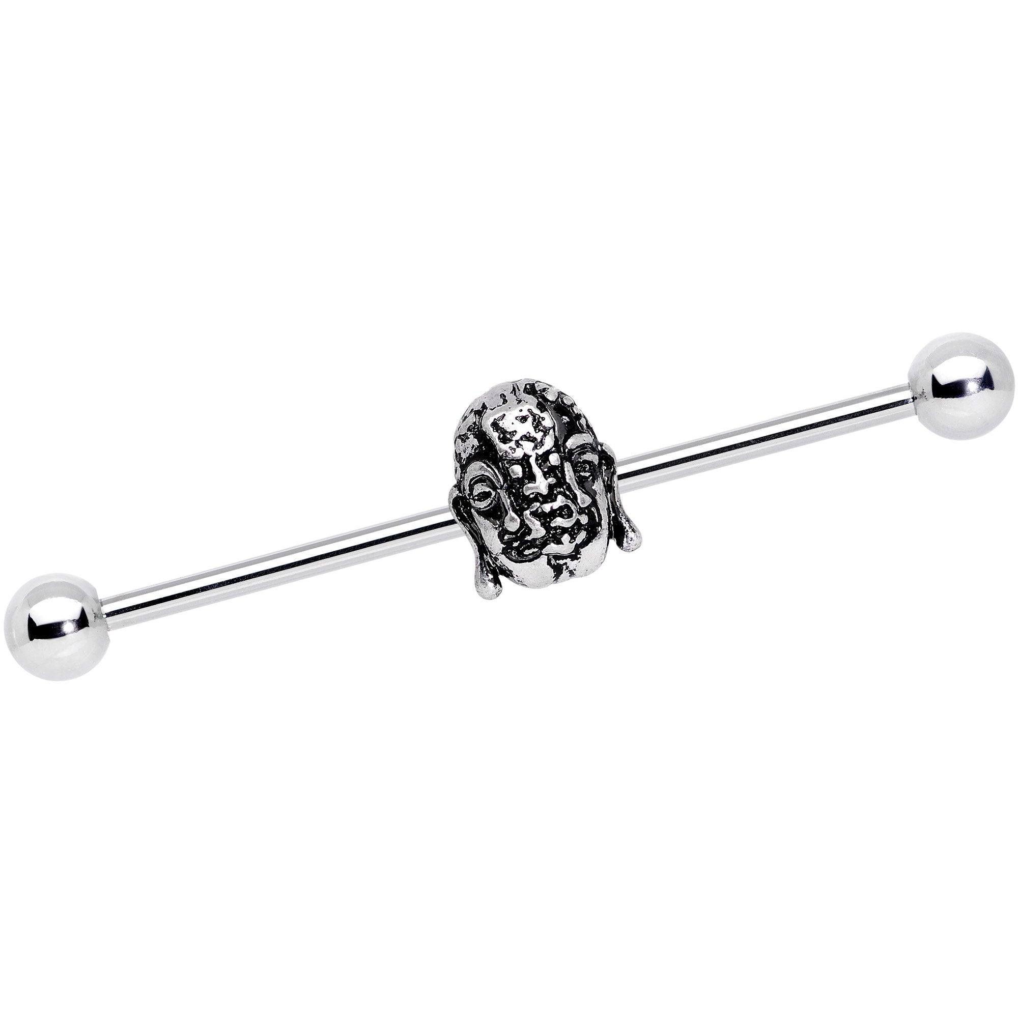 Evil Twins Buddha Industrial Barbell 38mm - BodyCandy - Flyclothing LLC