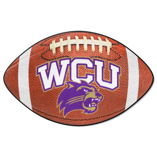 Western Carolina Catamounts Football Rug - 20.5in. x 32.5in.
