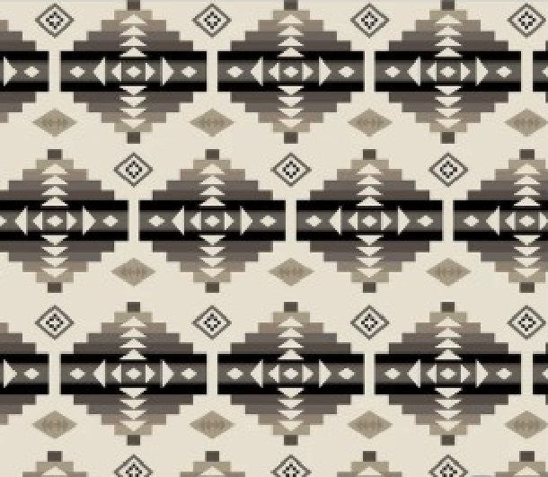 Rockmount Ranch Wear Men's Black & White Native Pattern Flannel Western Shirt - Rockmount Clothing - Flyclothing LLC