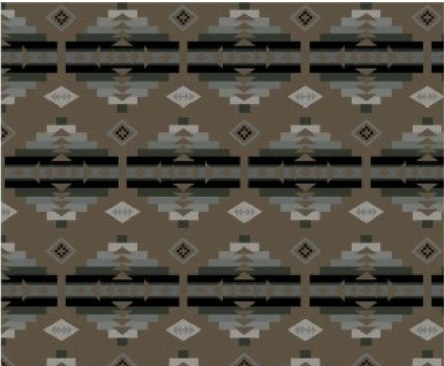 Rockmount Ranch Wear Men's Brown Native Pattern Flannel Western Shirt - Rockmount Clothing - Flyclothing LLC