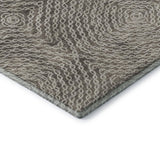 5' X 8' Coffee And Beige Geometric Washable Area Rug With UV Protection - HomeRoots - Flyclothing LLC