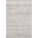 5' X 8' Khaki And Ivory Striped Washable Area Rug With UV Protection - HomeRoots - Flyclothing LLC