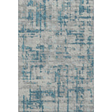 10' X 14' Persian Blue And Gray Abstract Distressed Washable Area Rug With UV Protection - HomeRoots - Flyclothing LLC
