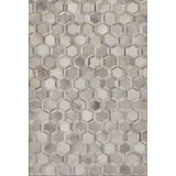 3' X 5' Gray Ivory And Beige Geometric Washable Area Rug With UV Protection - HomeRoots - Flyclothing LLC