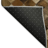 10' X 14' Beige Brown And Coffee Cowhide Print Washable Area Rug With UV Protection - HomeRoots - Flyclothing LLC
