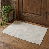 3' X 5' Gray And Ivory Geometric Washable Area Rug With UV Protection - HomeRoots - Flyclothing LLC