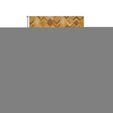 10' X 14' Brown Ivory And Beige Geometric Washable Area Rug With UV Protection - HomeRoots - Flyclothing LLC