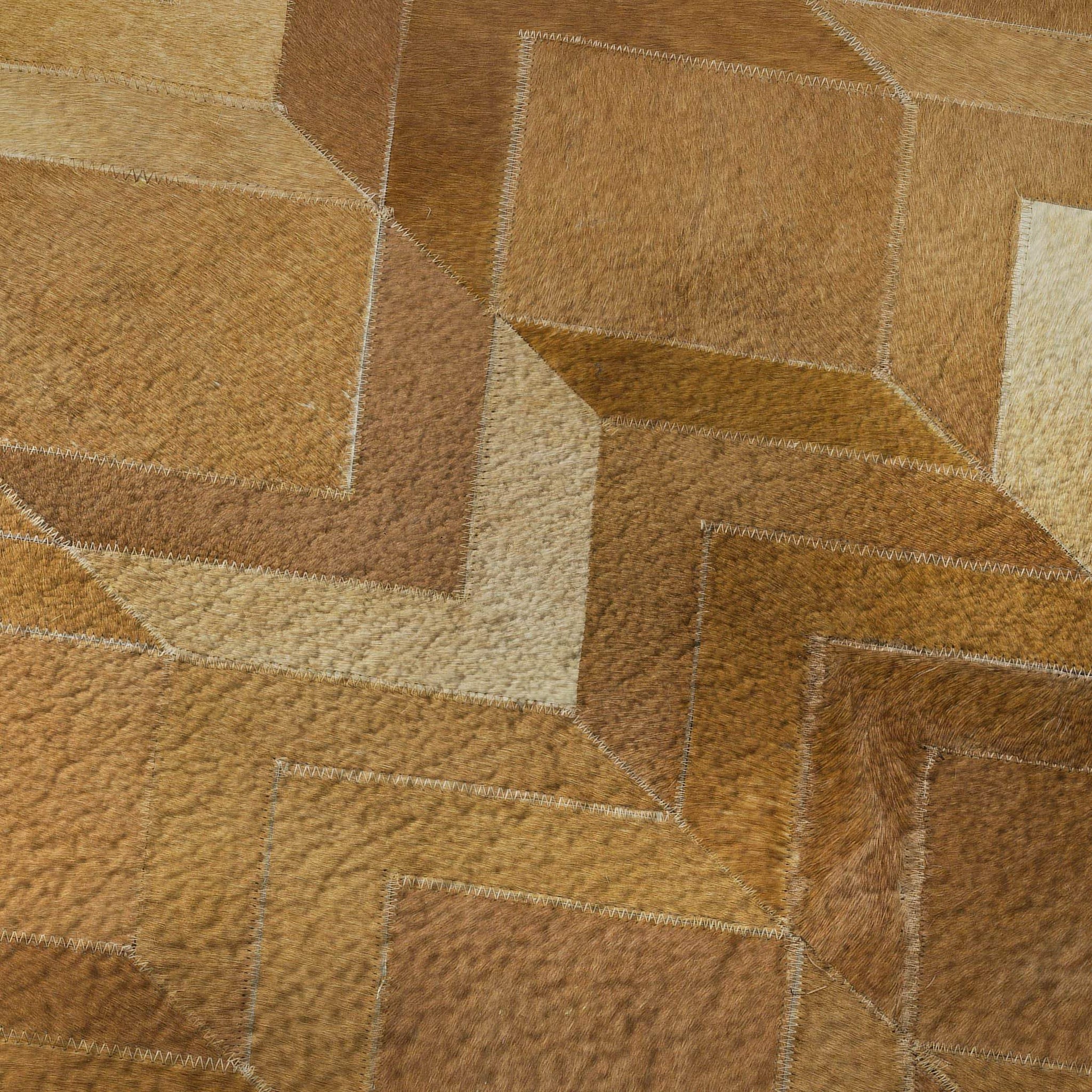 10' X 14' Brown Ivory And Beige Geometric Washable Area Rug With UV Protection - HomeRoots - Flyclothing LLC