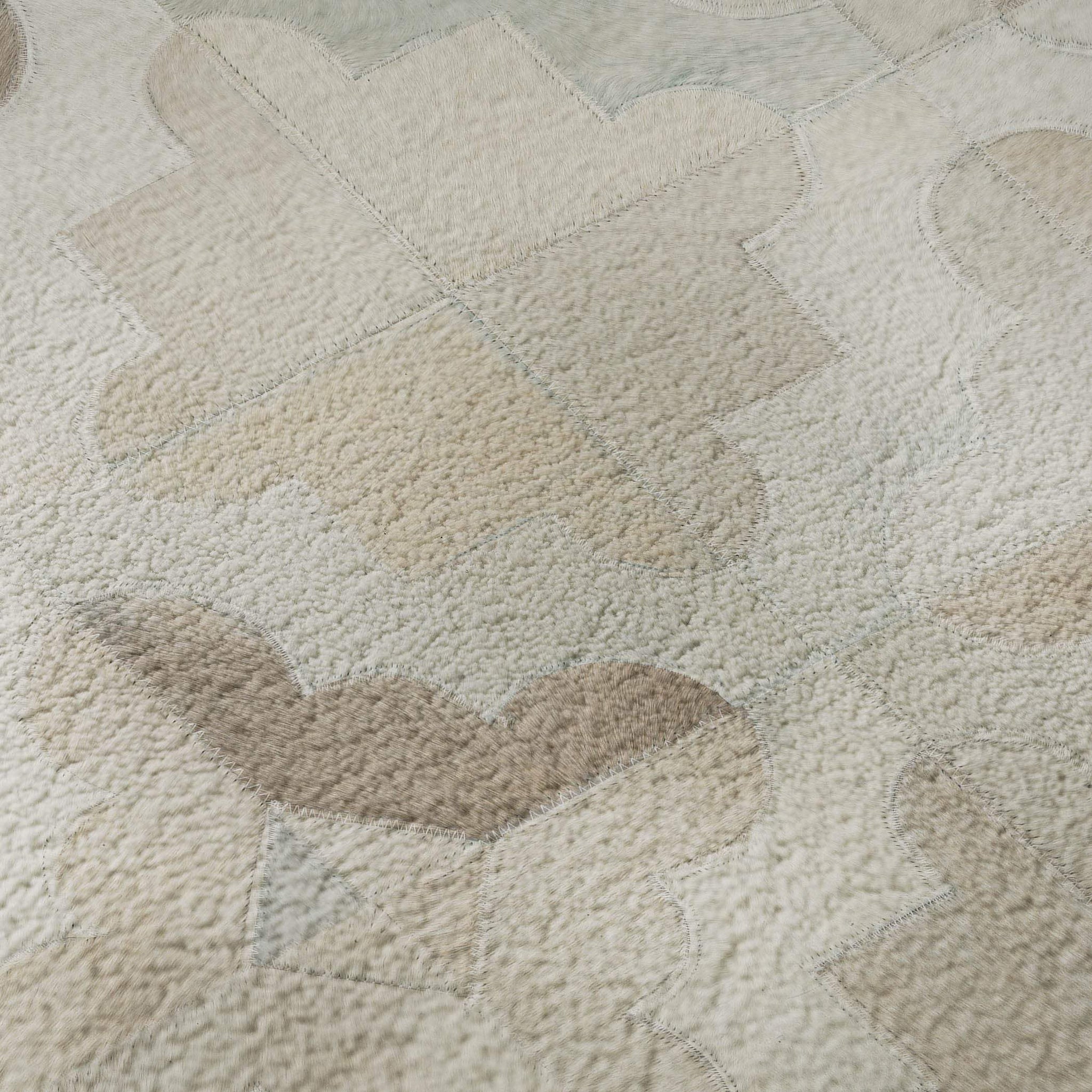 5' X 8' Ivory Beige And Gray Diamond Washable Area Rug With UV Protection - HomeRoots - Flyclothing LLC