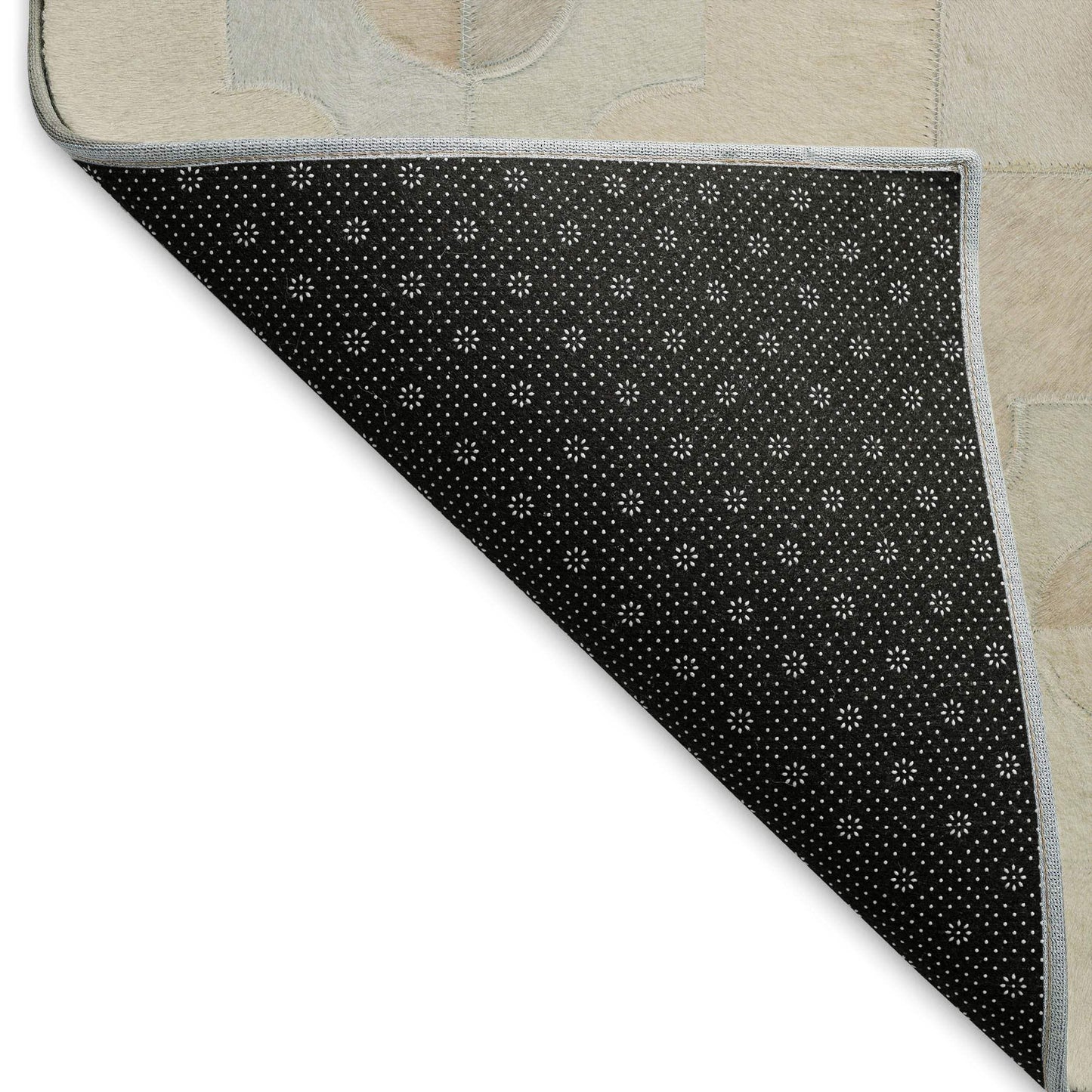 9' X 12' Ivory Beige And Gray Diamond Washable Area Rug With UV Protection - HomeRoots - Flyclothing LLC