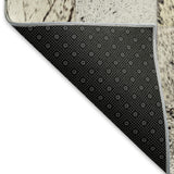 5' X 8' Granite Gray Ivory And Black Patchwork Washable Area Rug With UV Protection - HomeRoots - Flyclothing LLC