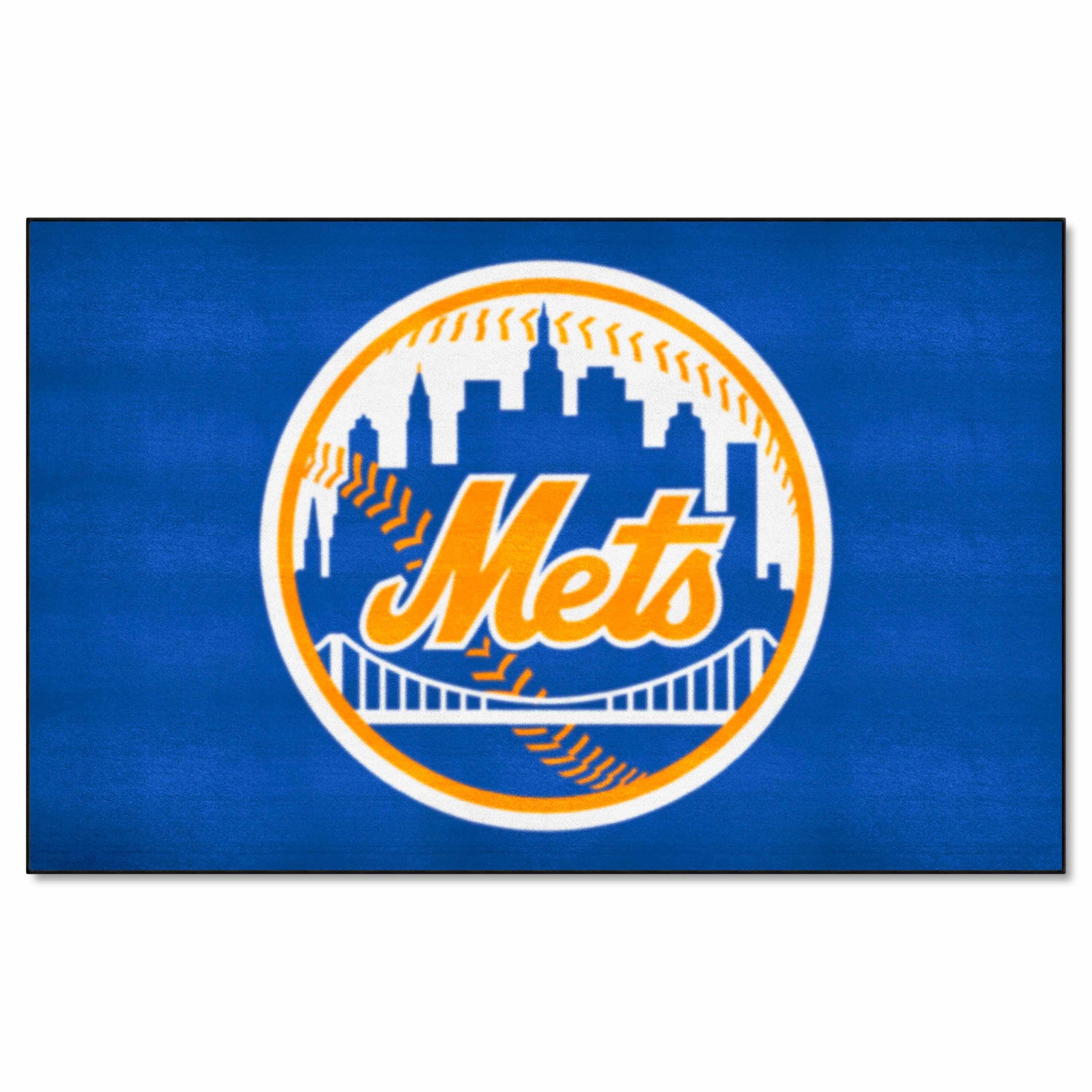 New York Mets Ulti-Mat Rug - 5ft. x 8ft. - New York Mets
