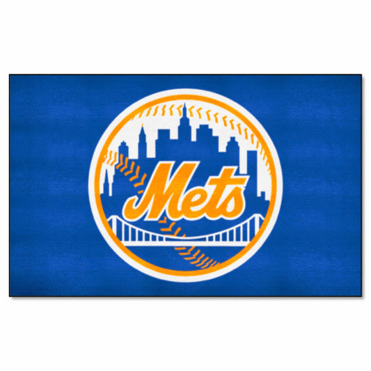 New York Mets Ulti-Mat Rug - 5ft. x 8ft. - New York Mets