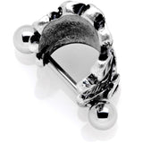 16G 1/2 Southwestern Feather Headdress Cuff Cartilage Earring - BodyCandy - Flyclothing LLC
